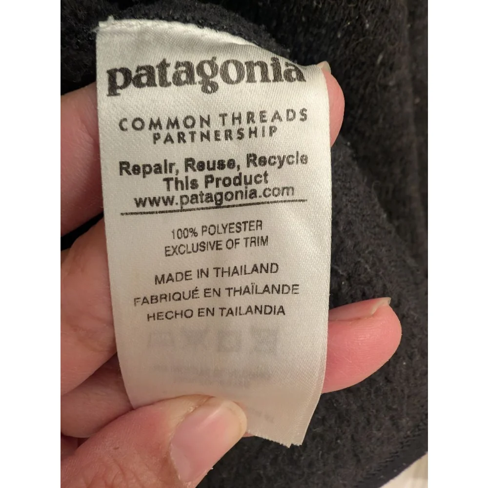 Patagonia Better Sweater 1/4-Zip Fleece size S *company or sport logo on back*
